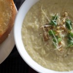cauliflower and leek soup