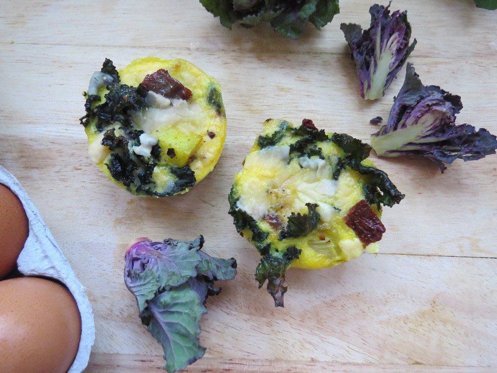 Mini Potato & Kalette Frittatas