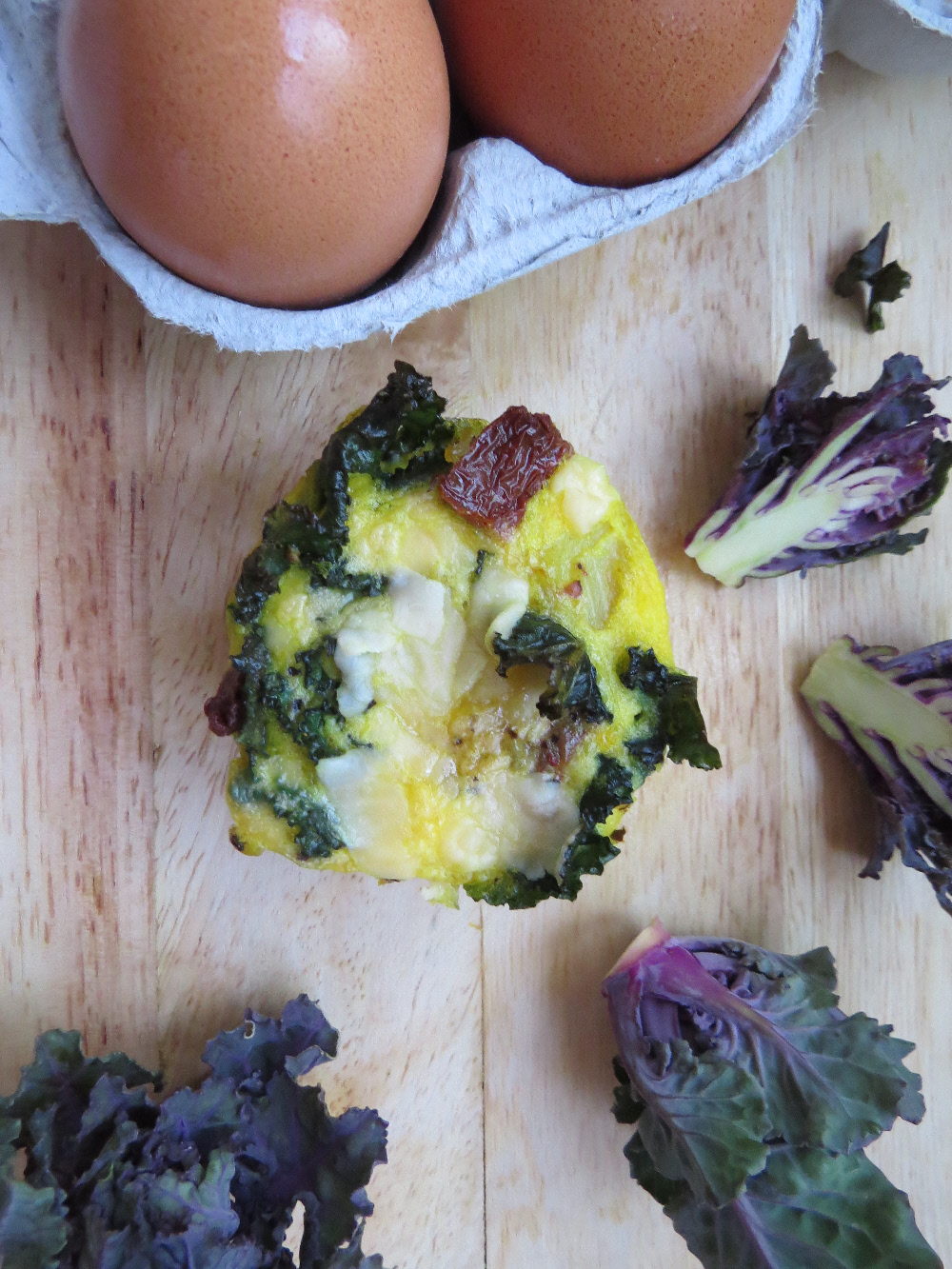 Mini Potato & Kalette Frittatas