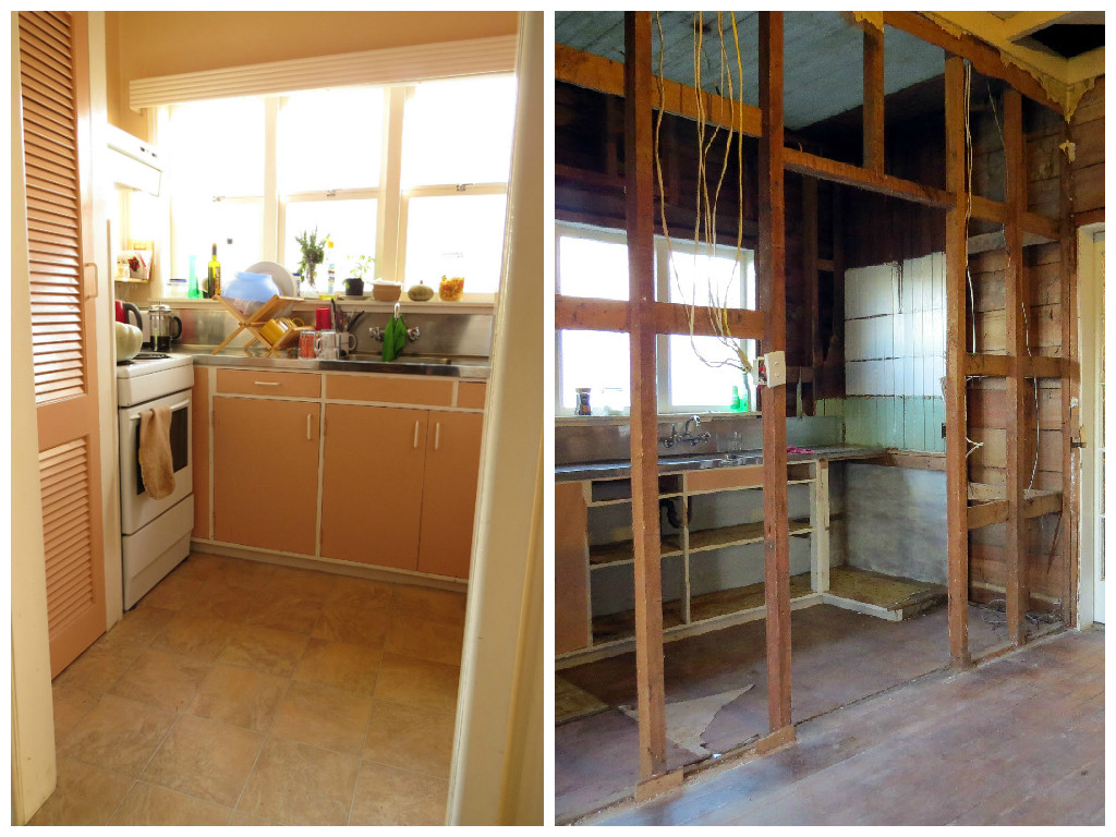 old kitchen montage