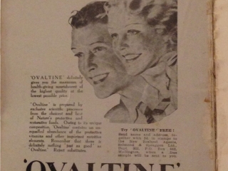 Self Help Cook Book advertising 1939: Ovaltine Self Help Cook Book advertising 1939: Ovaltine