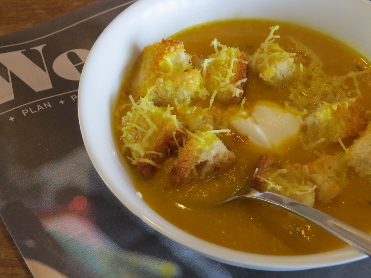 butternut and ginger soup