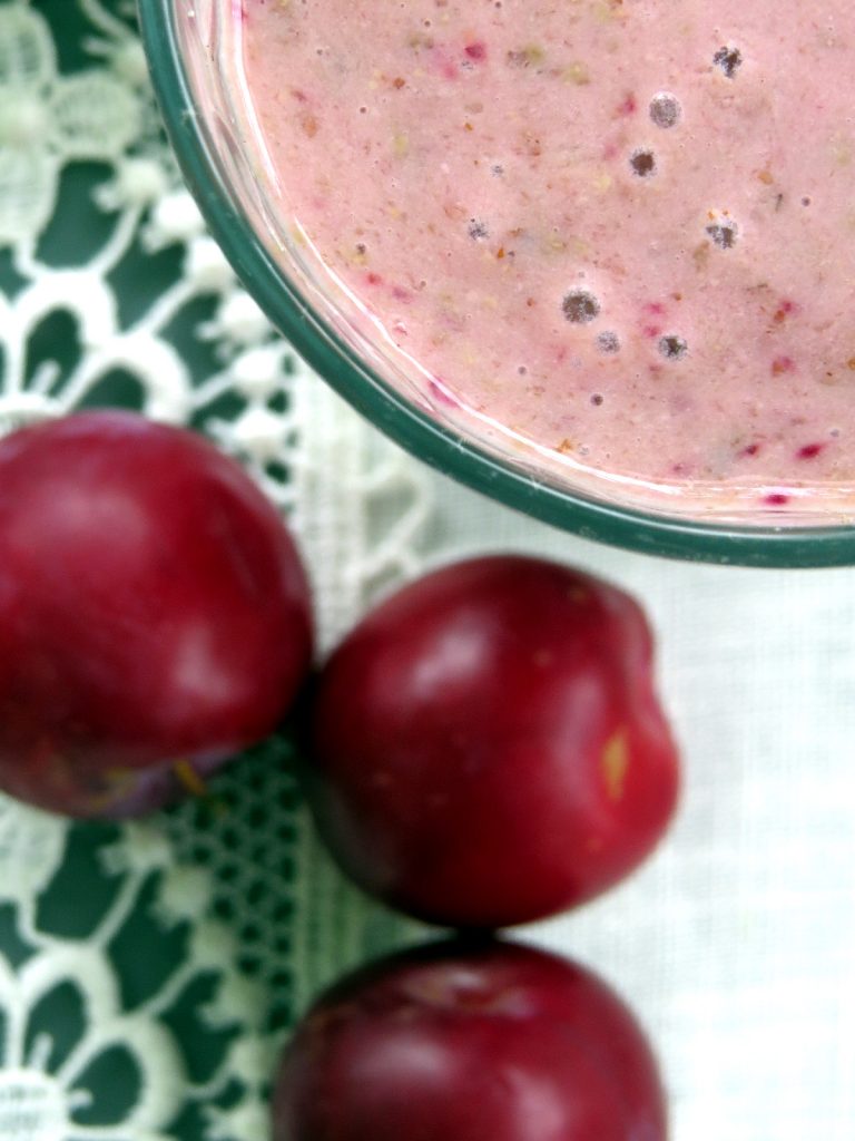 Good Morning Plum Smoothie Rediscover