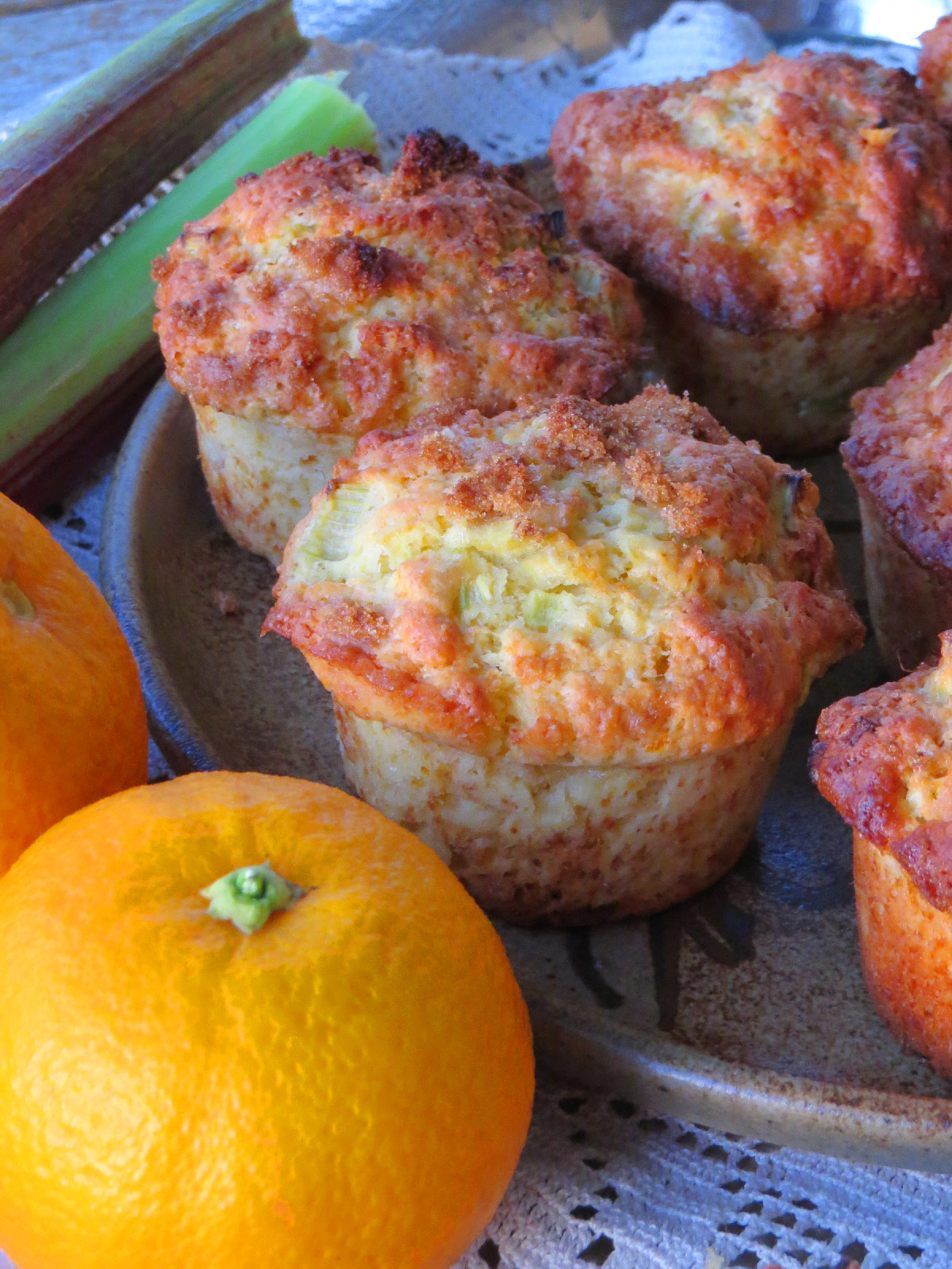 Orange and Rhubarb Muffins | Rediscover