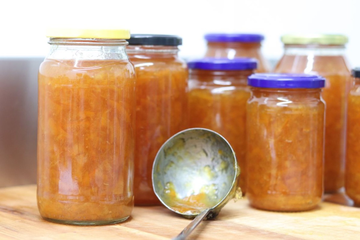 Bitter whisky marmalade