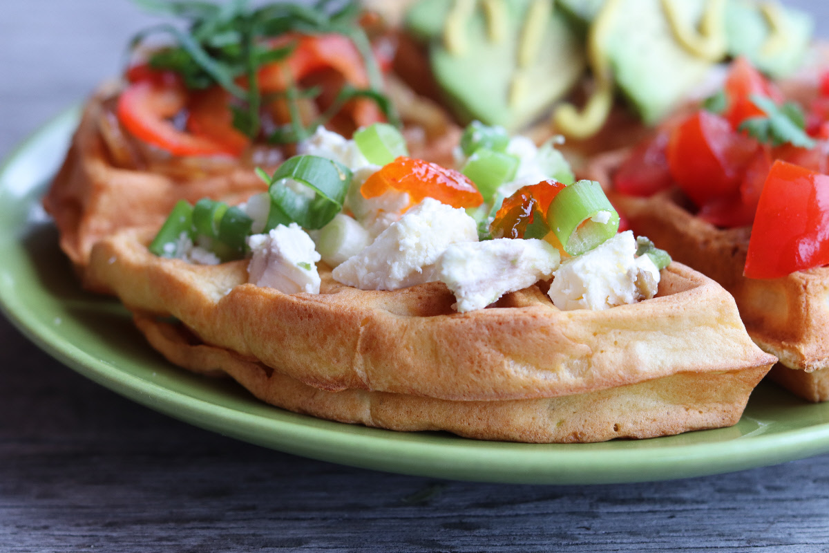 courgette waffles