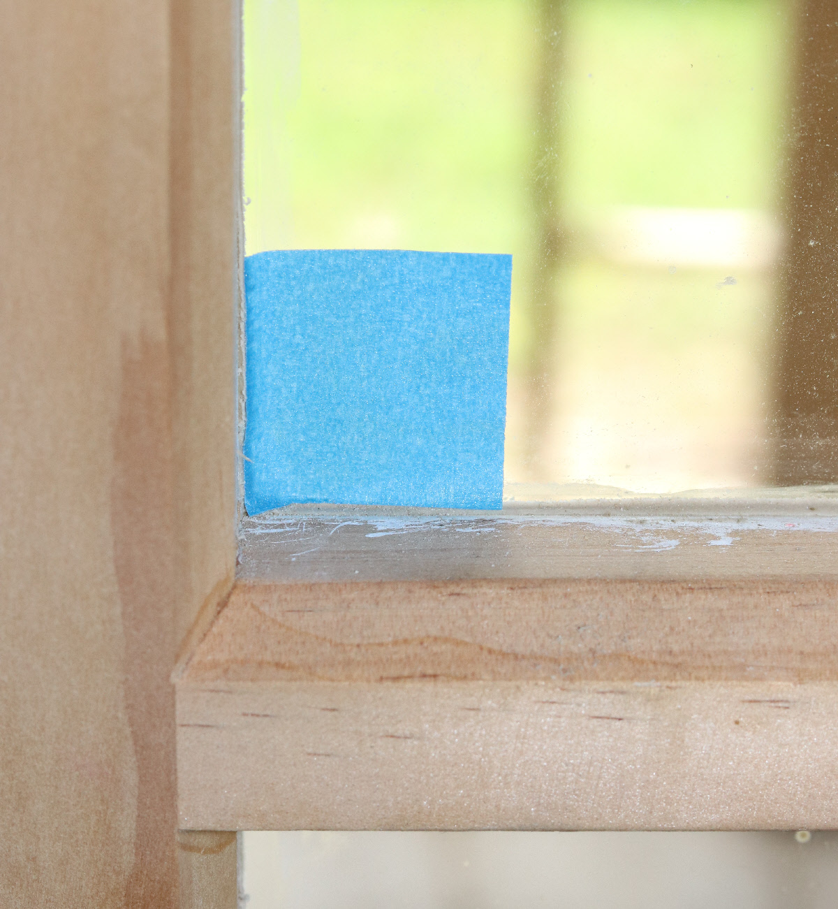 painting villa windows