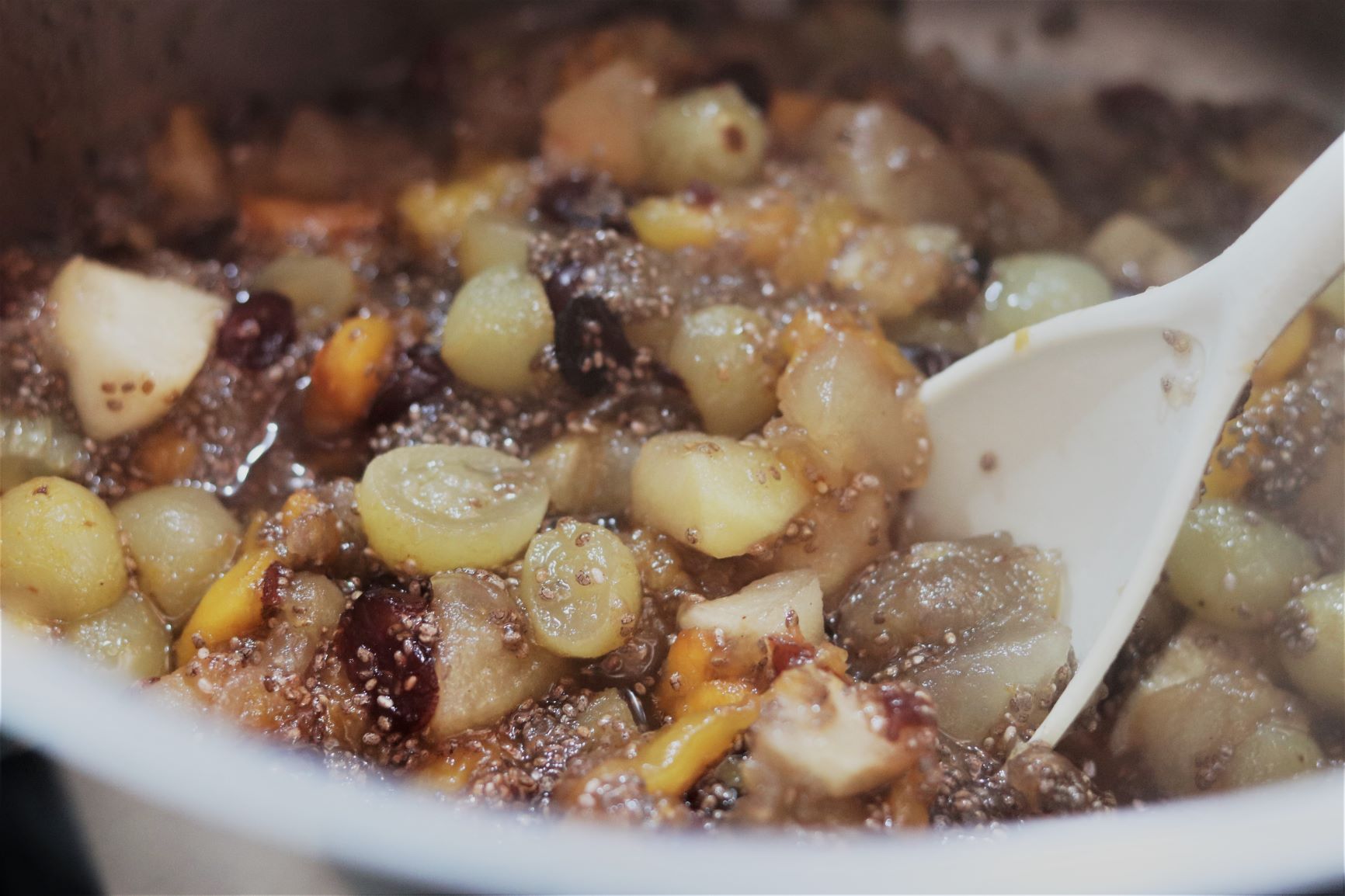 Loquat & Grape Compote