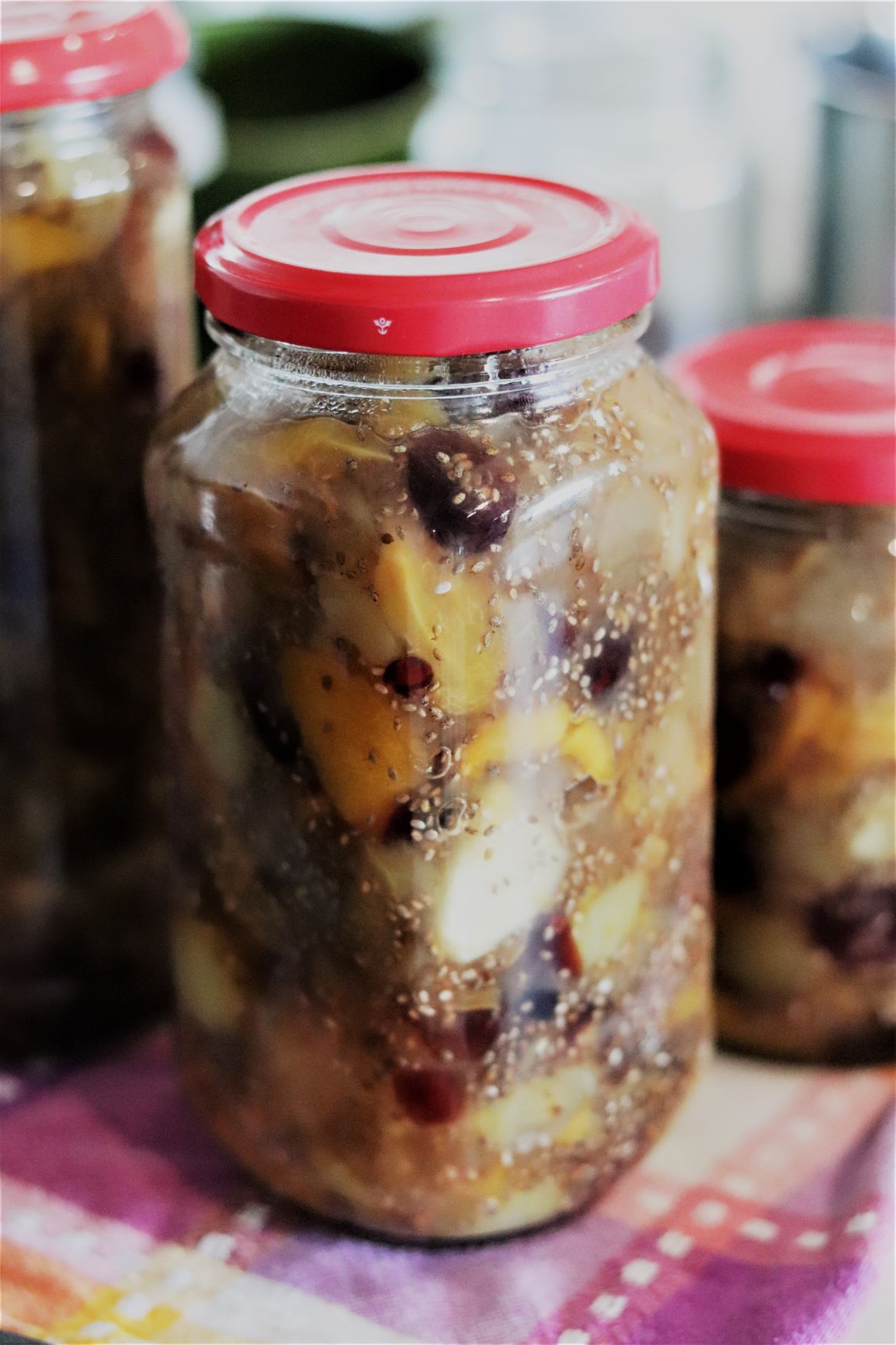 Loquat & Grape Compote