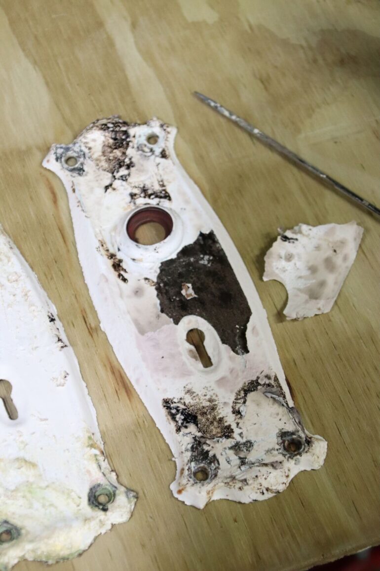 Restoring Painted Door Knobs to their former Glory Rediscover