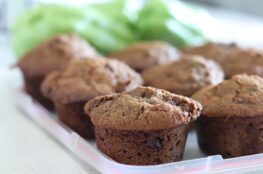 Choko Chocolate Muffins