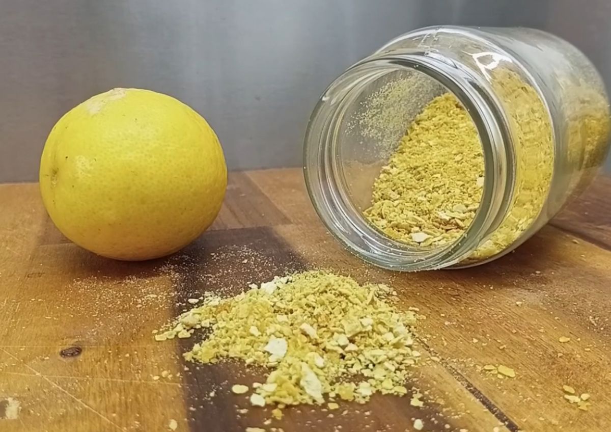 lime zest powder
