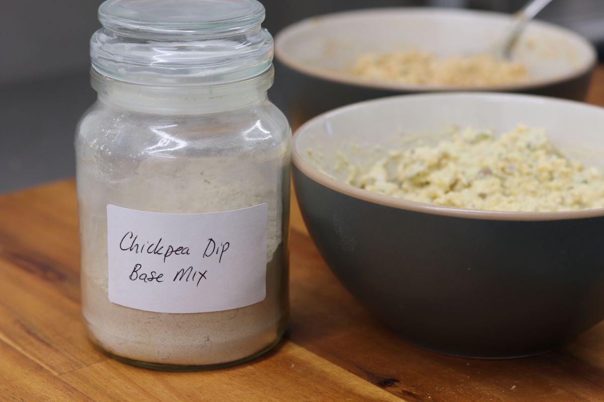 chickpea dip dry base