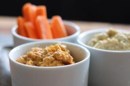 homemade chickpea dip